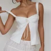Elegant Front Slit Lux Camisole