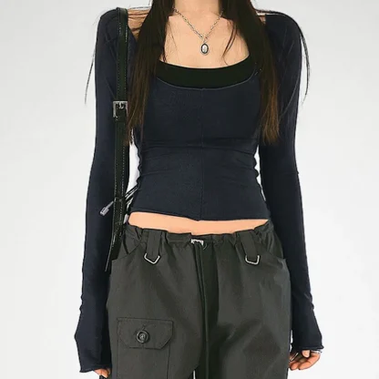 Slim fit Lux Camisole Set - Image 2