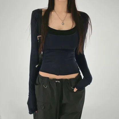Slim fit Lux Camisole Set - Image 3