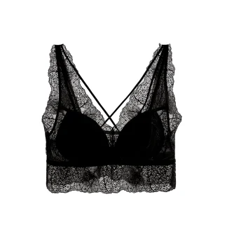 Solid Soft Lace Camisole Bralette