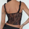 Sheer Lace Lux Camisole Top - Image 4