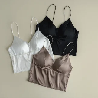 Detachable Pad Camisole Tops