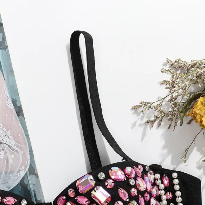 Luxury Sequined Camisole Bustiers - Image 6