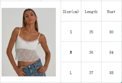 Floral Lace Lux Camisole Top - Image 6
