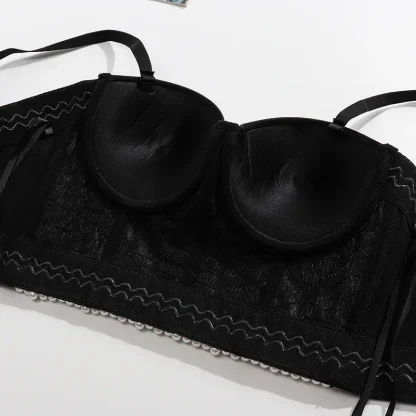 Luxury Sequined Camisole Bustiers - Image 4