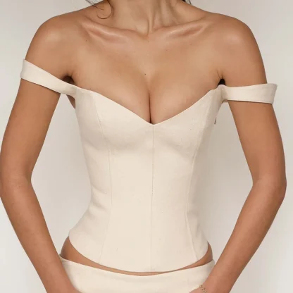 Elegant V-neck Lux Camisole Top - Image 3