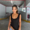 Scoop Neck Ruffles Cami Tops - Image 5